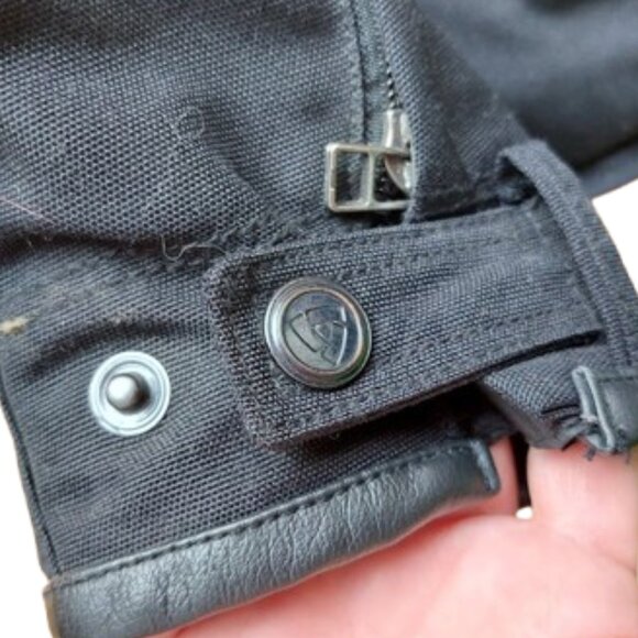 Rev'it! Black Women's Motorcycle Jacket Fits Small / Medium - Picture 5 of 8